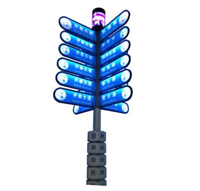 标识规划设计公司所制作道路分流标识牌的布点及定位要求有哪些